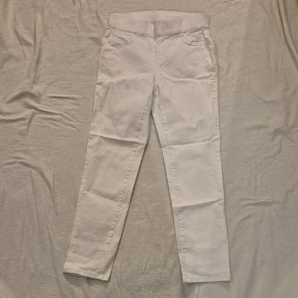 Karen Scott White Skinny Jeans